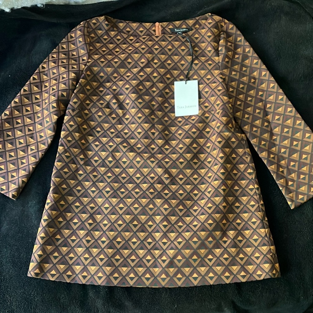 Tara Jarmon Patterned Top - EU 36